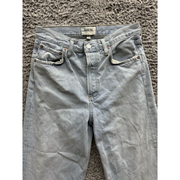 Agolde Gray Flare & Wide Leg Jeans - Picture 3 of 12